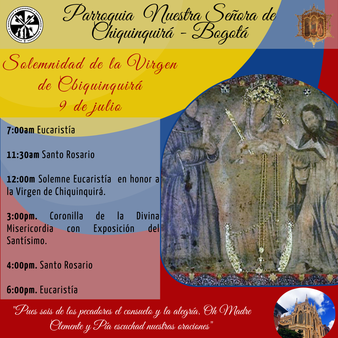 Solemnidad de la Virgen de Chiquinquirá